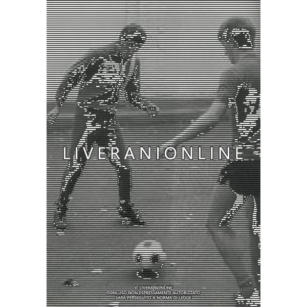 ST-RETROSPETTIVA FELICE PULICI CALCIATORE NELLA FOTO FELICE PULICI MONZA CALCIO AG ALDO LIVERANI SAS