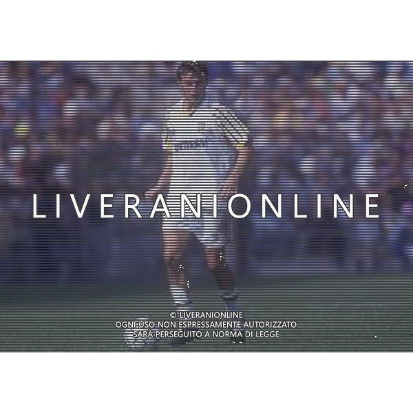 DIAP-RETROSPETTIVA IVO PULGA CALCIATORE NELLA FOTO IVO PULGA CON LA MAGLIA DEL PARMA CALCIO AG ALDO LIVERANI SAS