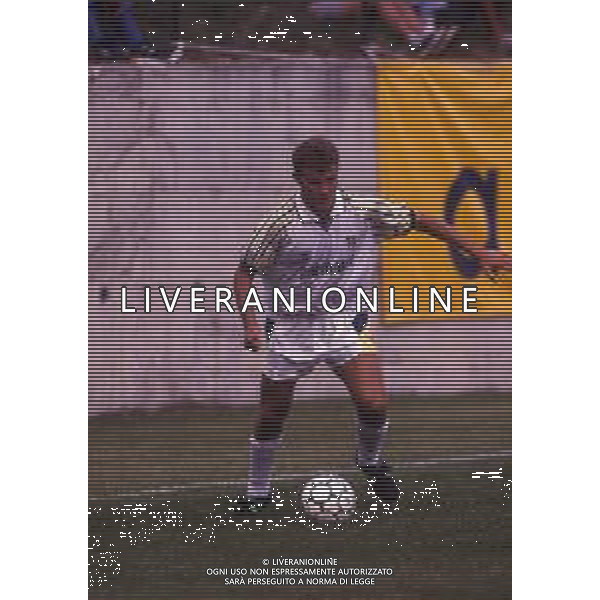 DIAP-RETROSPETTIVA IVO PULGA CALCIATORE NELLA FOTO IVO PULGA CON LA MAGLIA DEL PARMA CALCIO AG ALDO LIVERANI SAS