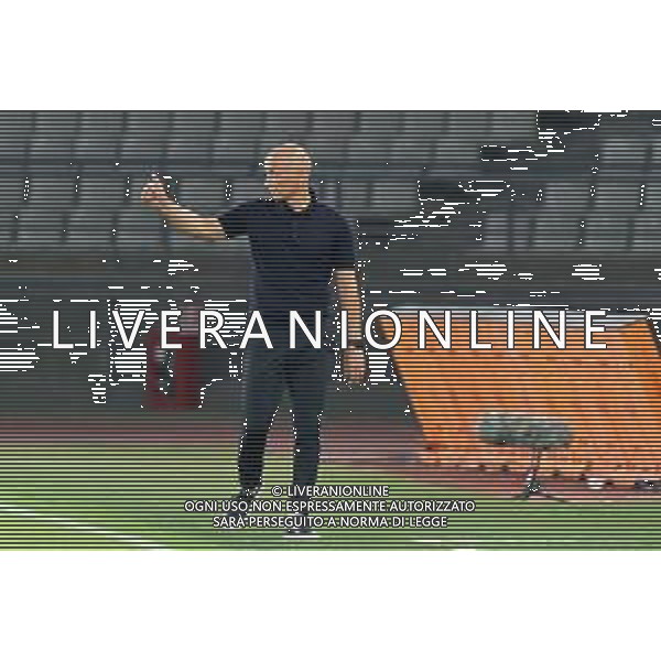 coach Eugenio Corini (Palermo F.C.) during the Italian Serie B match SSC Bari vs Palermo FC on August 18, 2023 at the San Nicola stadium in Bari, Italy. Photo by Emmanuele Mastrodonato/ag. Aldo Liverani sas