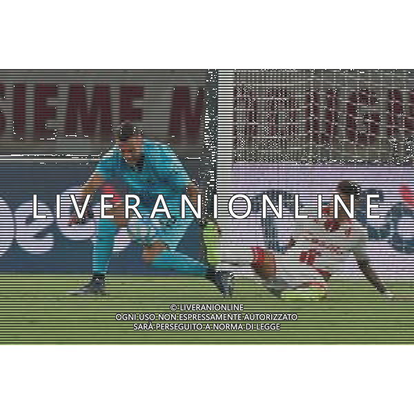 Mirko Pigliacelli (Palermo F.C.) and Marco Nasti (SSC Bari) during the Italian Serie B match SSC Bari vs Palermo FC on August 18, 2023 at the San Nicola stadium in Bari, Italy. Photo by Emmanuele Mastrodonato/ag. Aldo Liverani sas