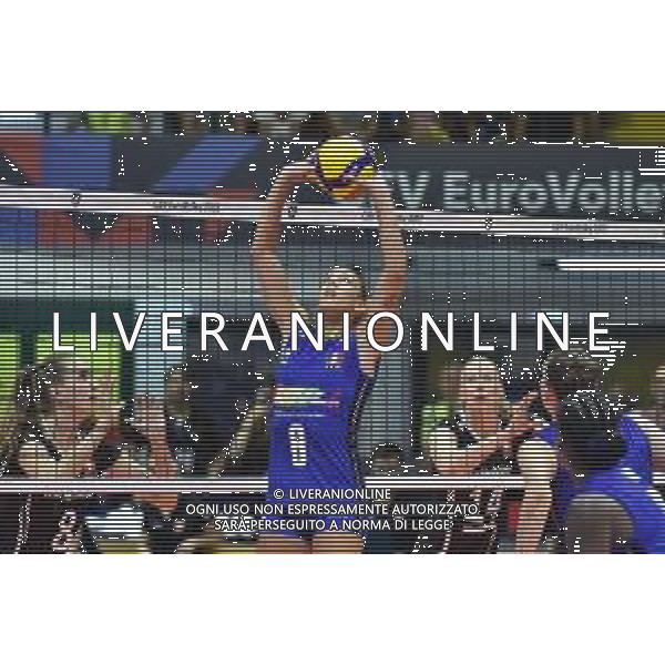 TVRG Italia vs Svizzera nella foto Alessia Orro (Italia) Monza 18-08-2023 Arena di Monza CEV EuroVolley 2023 - gruppo B foto Roberto Garavaglia/ag. Aldo Liverani sas