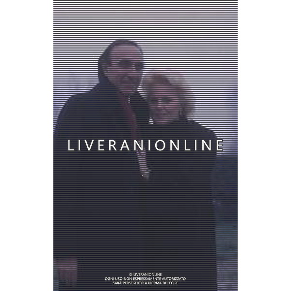 COL-RETROSPETTIVA PIPPO BAUDO PRESENTATORE TELEVISIVO NELLA FOTO PIPPO BAUDO CON KATIA RICCIARELLI AG ALDO LIVERANI SAS  