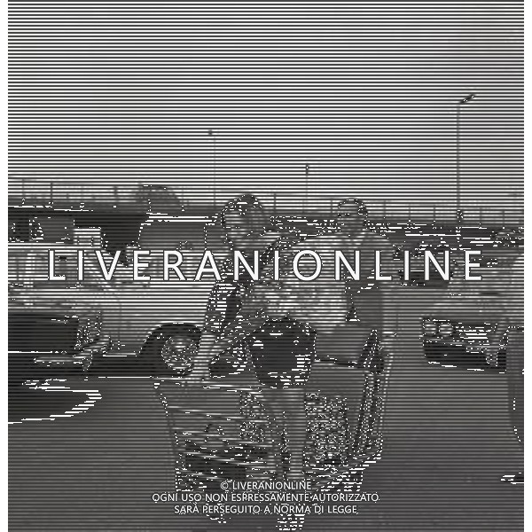 Pippo Baudo, all\'anagrafe Giuseppe Raimondo Vittorio Baudo, conduttore televisivo italiano - Retrospettiva nella foto il giorno delle nozze con la moglie Angela Lippi a Milano nel 1970 © Archivio / AGENZIA ALDO LIVERANI SAS