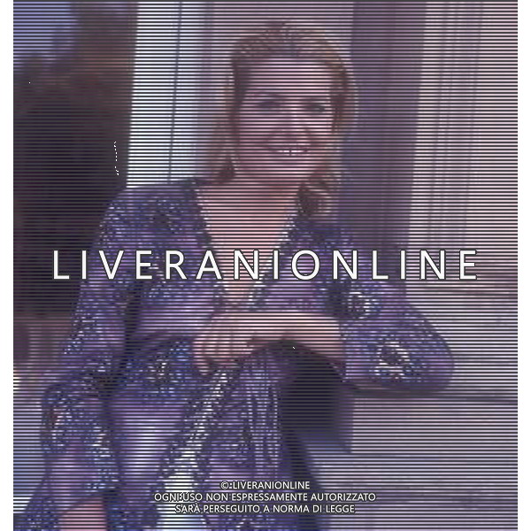 COL-RETROSPETTIVA GIOVANNA NOCETTI CANTANTE NELLA FOTO GIOVANNA NOCETTI A MILANO NELL\'ANNO 1981 AG LADO LIVERANI SAS