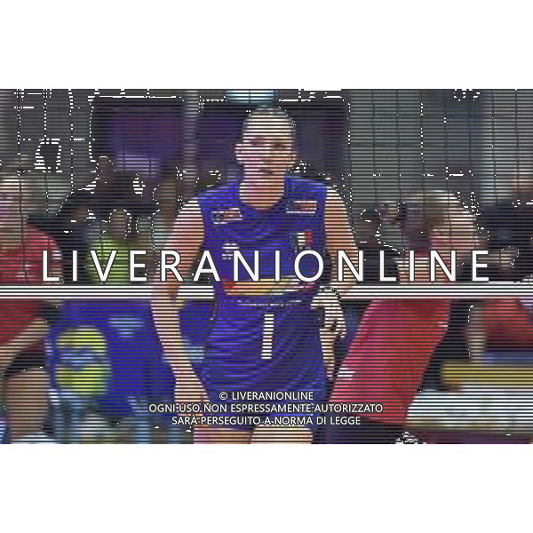 TVRG Italia vs Svizzera nella foto Marina Lubian (Italia) Monza 18-08-2023 Arena di Monza CEV EuroVolley 2023 - gruppo B foto Roberto Garavaglia/ag. Aldo Liverani sas