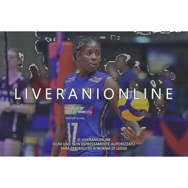 TVRG Italia vs Svizzera nella foto Miriam Fatime Sylla (Italia) Monza 18-08-2023 Arena di Monza CEV EuroVolley 2023 - gruppo B foto Roberto Garavaglia/ag. Aldo Liverani sas