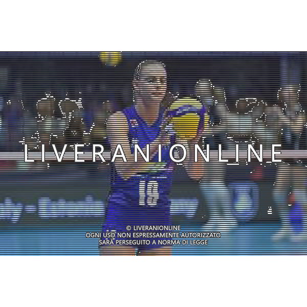 TVRG Italia vs Svizzera nella foto Federica Squarcini (Italia) Monza 18-08-2023 Arena di Monza CEV EuroVolley 2023 - gruppo B foto Roberto Garavaglia/ag. Aldo Liverani sas