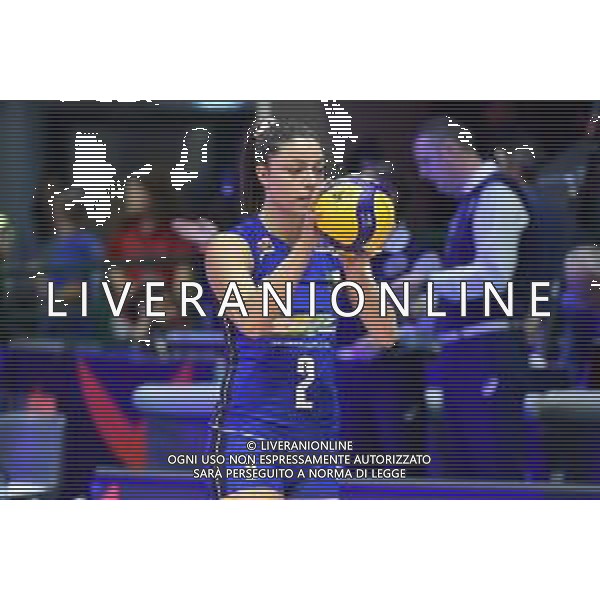 TVRG Italia vs Svizzera nella foto Alice Degradi (Italia) Monza 18-08-2023 Arena di Monza CEV EuroVolley 2023 - gruppo B foto Roberto Garavaglia/ag. Aldo Liverani sas