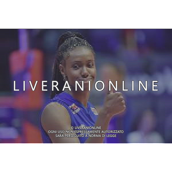 TVRG Italia vs Svizzera nella foto Sylvia Chinelo Nwakalor (Italia) Monza 18-08-2023 Arena di Monza CEV EuroVolley 2023 - gruppo B foto Roberto Garavaglia/ag. Aldo Liverani sas