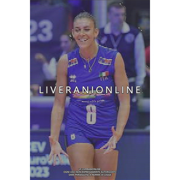 TVRG Italia vs Svizzera nella foto Alessia Orro (Italia) Monza 18-08-2023 Arena di Monza CEV EuroVolley 2023 - gruppo B foto Roberto Garavaglia/ag. Aldo Liverani sas