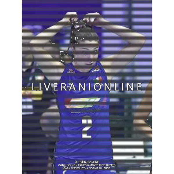 TVRG Italia vs Svizzera nella foto Alice Degradi (Italia) Monza 18-08-2023 Arena di Monza CEV EuroVolley 2023 - gruppo B foto Roberto Garavaglia/ag. Aldo Liverani sas