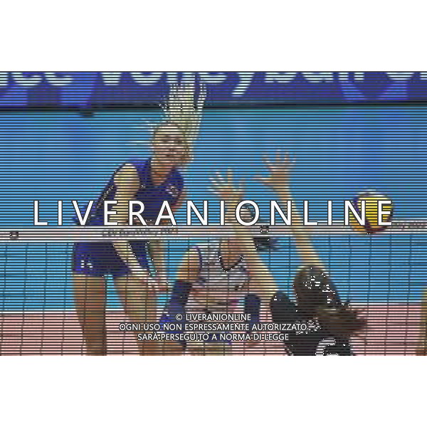 TVRG Italia vs Svizzera nella foto Elena Pietrini (Italia) Monza 18-08-2023 Arena di Monza CEV EuroVolley 2023 - gruppo B foto Roberto Garavaglia/ag. Aldo Liverani sas