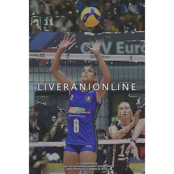TVRG Italia vs Svizzera nella foto Alessia Orro (Italia) Monza 18-08-2023 Arena di Monza CEV EuroVolley 2023 - gruppo B foto Roberto Garavaglia/ag. Aldo Liverani sas