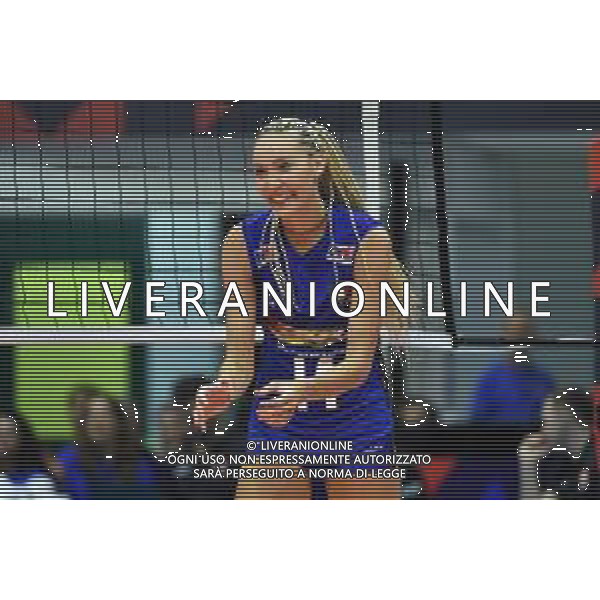 TVRG Italia vs Svizzera nella foto Elena Pietrini (Italia) Monza 18-08-2023 Arena di Monza CEV EuroVolley 2023 - gruppo B foto Roberto Garavaglia/ag. Aldo Liverani sas