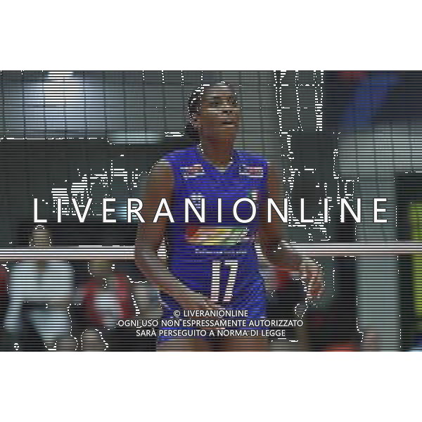 TVRG Italia vs Svizzera nella foto Miriam Fatime Sylla (Italia) Monza 18-08-2023 Arena di Monza CEV EuroVolley 2023 - gruppo B foto Roberto Garavaglia/ag. Aldo Liverani sas