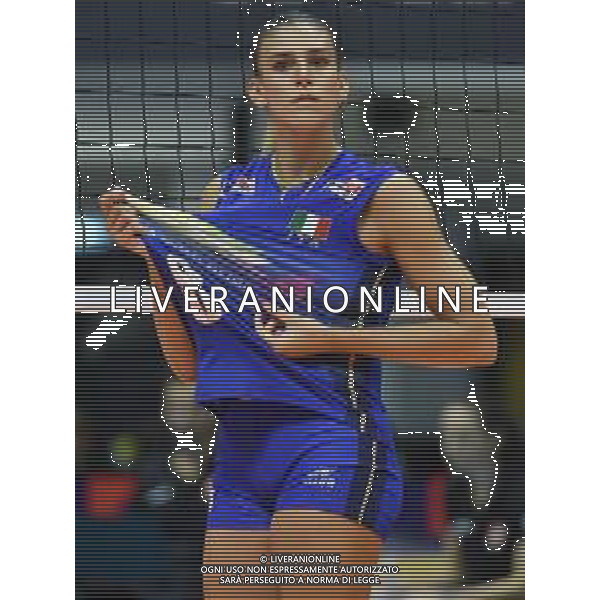 TVRG Italia vs Svizzera nella foto Alessia Orro (Italia) Monza 18-08-2023 Arena di Monza CEV EuroVolley 2023 - gruppo B foto Roberto Garavaglia/ag. Aldo Liverani sas