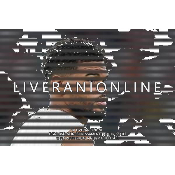 Malcom Edjouma (SSC Bari) during the Italian Serie B match SSC Bari vs Palermo FC on August 18, 2023 at the San Nicola stadium in Bari, Italy. Photo by Emmanuele Mastrodonato/ag. Aldo Liverani sas/AGENZIA ALDO LIVERANI SAS