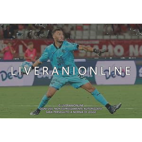 Mirko Pigliacelli (Palermo F.C.) during the Italian Serie B match SSC Bari vs Palermo FC on August 18, 2023 at the San Nicola stadium in Bari, Italy. Photo by Emmanuele Mastrodonato/ag. Aldo Liverani sas/AGENZIA ALDO LIVERANI SAS