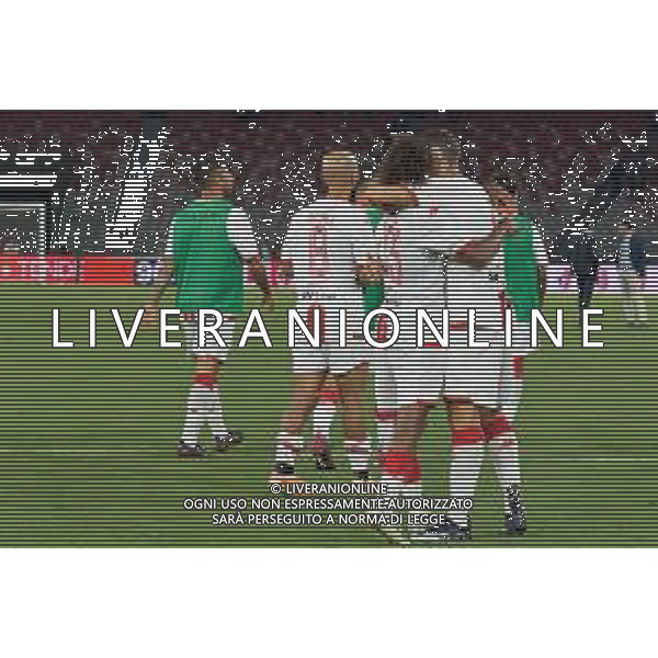 Mehdi Dorval (SSC Bari) and Giacomo Ricci (SSC Bari) during the Italian Serie B match SSC Bari vs Palermo FC on August 18, 2023 at the San Nicola stadium in Bari, Italy. Photo by Emmanuele Mastrodonato/ag. Aldo Liverani sas/AGENZIA ALDO LIVERANI SAS