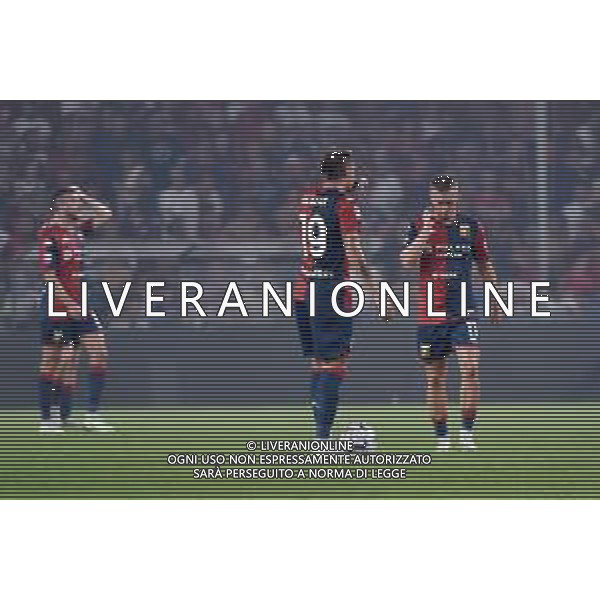 Genoa vs Fiorentina nella foto delusione Genoa dopo il gol subito dello 0 a 2 Genova 19-08-2023 Stadio Luigi Ferraris - Marassi Campionato Serie A TIM - 1a giornata foto Roberto Garavaglia/ag. Aldo Liverani sas /AGENZIA ALDO LIVERANI SAS