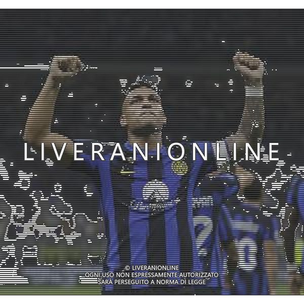ESULTANZA DOPO DOPOGOL LAUTARO MARTINEZ - INTER vs MONZA Campionato Calcio Serie A TIM 19-08-2023 ©PAOLO GIAMPIETRI /AGENZIA ALDO LIVERANI SAS