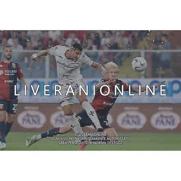 Genoa vs Fiorentina nella foto Rolando Mandragora (Fiorentina) segna il gol del 4 a 0 Genova 19-08-2023 Stadio Luigi Ferraris - Marassi Campionato Serie A TIM - 1a giornata foto Roberto Garavaglia/ag. Aldo Liverani sas /AGENZIA ALDO LIVERANI SAS