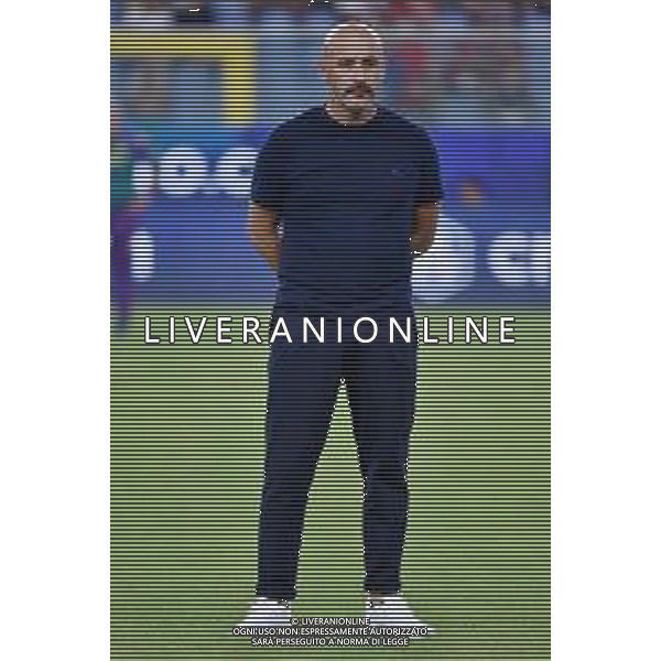 Genoa vs Fiorentina nella foto Vincenzo Italiano allenatore Fiorentina Genova 19-08-2023 Stadio Luigi Ferraris - Marassi Campionato Serie A TIM - 1a giornata foto Roberto Garavaglia/ag. Aldo Liverani sas /AGENZIA ALDO LIVERANI SAS
