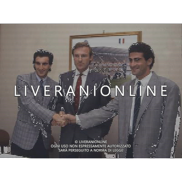 Francesco Morini con Magrin e Alessio ph archivio aldo liverani
