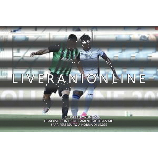 Sassuolo vs Atalanta nella foto Martin Erlic (Sassuolo) e Duvan Zapata (Atalanta) Reggio Emilia 20-08-2023 Mapei Stadium - Stadio Città del Tricolore Campionato Serie A TIM - 1a giornata foto Roberto Garavaglia/ag. Aldo Liverani sas