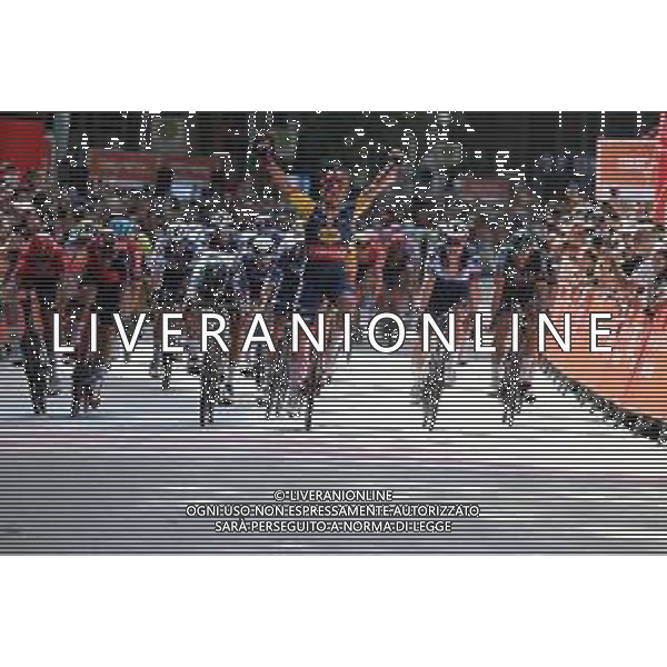 20-08-2023 Classica Di Amburgo; 2023, Lidl - Trek; 2023, Soudal - Quickstep; 2023, Ineos Grenadiers; 2023, Arkea - Samsic; 2023, Bora - Hansgrohe; Pedersen, Mads; Lampaert, Yves; Viviani, Elia; Demare, Arnaud; Van Poppel, Danny; Amburgo; ©SIROTTI / AGENZIA ALDO LIVERANI SAS