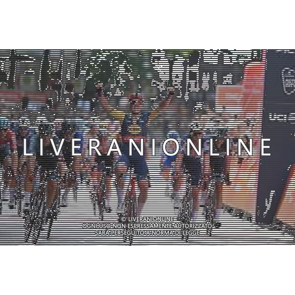 20-08-2023 Classica Di Amburgo; 2023, Lidl - Trek; 2023, Bora - Hansgrohe; Pedersen, Mads; Van Poppel, Danny; Pithie, Laurence; Amburgo; ©SIROTTI / AGENZIA ALDO LIVERANI SAS