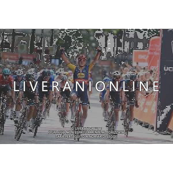 20-08-2023 Classica Di Amburgo; 2023, Lidl - Trek; 2023, Bora - Hansgrohe; Pedersen, Mads; Van Poppel, Danny; Pithie, Laurence; Amburgo; ©SIROTTI / AGENZIA ALDO LIVERANI SAS