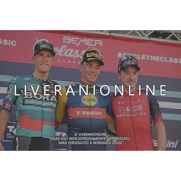 20-08-2023 Classica Di Amburgo; 2023, Lidl - Trek; 2023, Bora - Hansgrohe; 2023, Ineos Grenadiers; Pedersen, Mads; Van Poppel, Danny; Viviani, Elia; Amburgo; ©SIROTTI / AGENZIA ALDO LIVERANI SAS