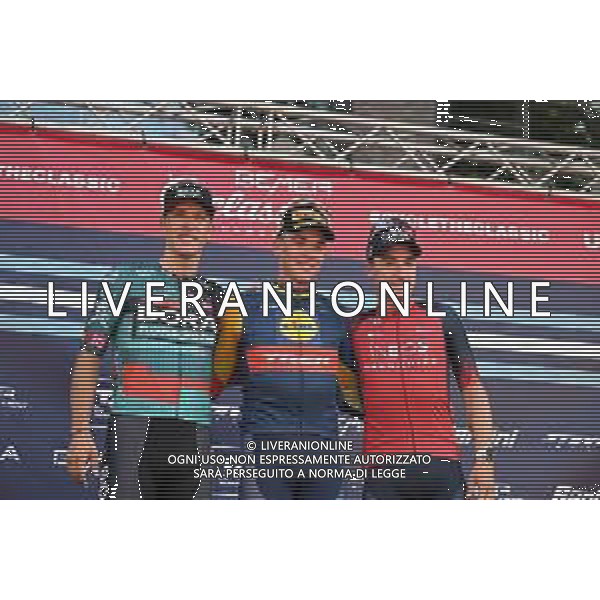 20-08-2023 Classica Di Amburgo; 2023, Lidl - Trek; 2023, Bora - Hansgrohe; 2023, Ineos Grenadiers; Pedersen, Mads; Van Poppel, Danny; Viviani, Elia; Amburgo; ©SIROTTI / AGENZIA ALDO LIVERANI SAS