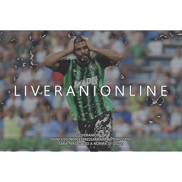Sassuolo vs Atalanta nella foto Gregoire Defrel (Sassuolo) Reggio Emilia 20-08-2023 Mapei Stadium - Stadio Città del Tricolore Campionato Serie A TIM - 1a giornata foto Roberto Garavaglia/ag. Aldo Liverani sas