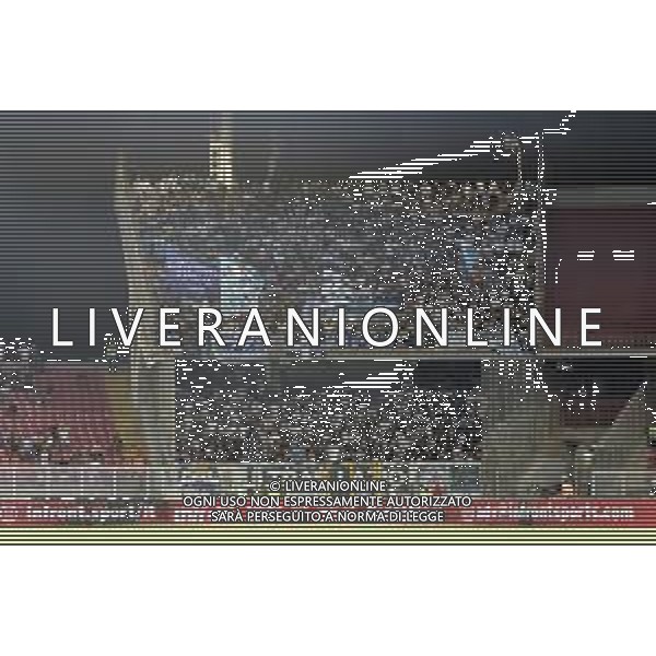 Supporters of S.S. Lazio during the Italian soccer Serie A match US Lecce vs SS Lazio on August 20, 2023 at Via del Mare Stadium in Lecce, Italy. Photo by Emmanuele Mastrodonato/ag. Aldo Liverani sas