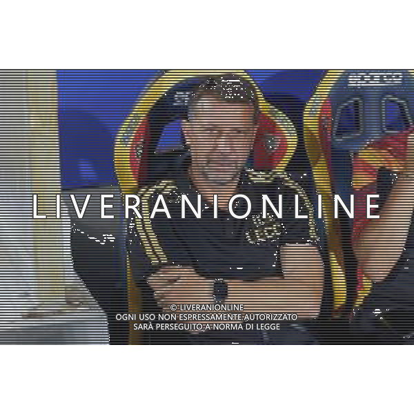 coach Roberto D’Aversa (US Lecce) during the Italian soccer Serie A match US Lecce vs SS Lazio on August 20, 2023 at Via del Mare Stadium in Lecce, Italy. Photo by Emmanuele Mastrodonato/ag. Aldo Liverani sas