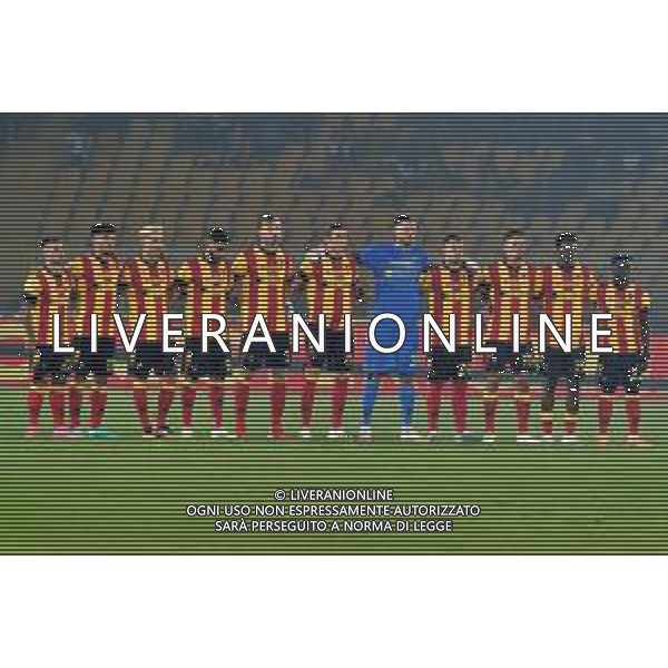 US Lecce team line up during the Italian soccer Serie A match US Lecce vs SS Lazio on August 20, 2023 at Via del Mare Stadium in Lecce, Italy. Photo by Emmanuele Mastrodonato/ag. Aldo Liverani sas