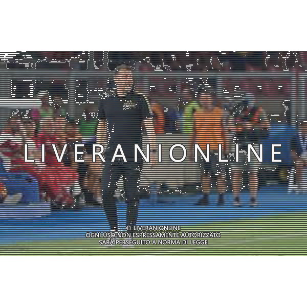 coach Roberto D’Aversa (US Lecce) during the Italian soccer Serie A match US Lecce vs SS Lazio on August 20, 2023 at Via del Mare Stadium in Lecce, Italy. Photo by Emmanuele Mastrodonato/ag. Aldo Liverani sas