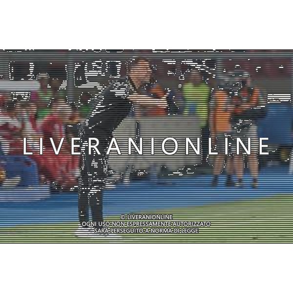 coach Roberto D’Aversa (US Lecce) during the Italian soccer Serie A match US Lecce vs SS Lazio on August 20, 2023 at Via del Mare Stadium in Lecce, Italy. Photo by Emmanuele Mastrodonato/ag. Aldo Liverani sas