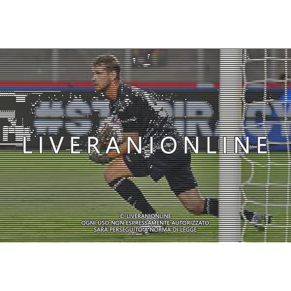 Ivan Provedel (S.S. Lazio) during the Italian soccer Serie A match US Lecce vs SS Lazio on August 20, 2023 at Via del Mare Stadium in Lecce, Italy. Photo by Emmanuele Mastrodonato/ag. Aldo Liverani sas