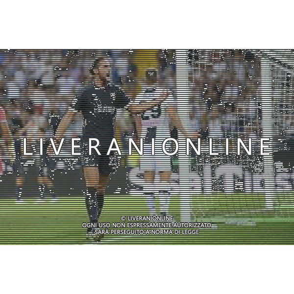 UDINESE - JUVENTUS CAMPIONATO CALCIO SERIE A 20.08.2023 NELLA FOTO ESULTANZA DOPO IL GOL DI ADRIEN RABIOT © AGENZIA ALDO LIVERANI SAS