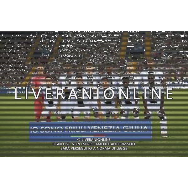 UDINESE - JUVENTUS CAMPIONATO CALCIO SERIE A 20.08.2023 NELLA FOTO FORMAZIONE UDINESE © AGENZIA ALDO LIVERANI SAS