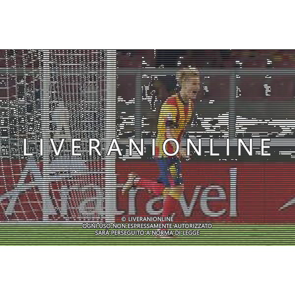 Pontus Almqvist (US Lecce) celebrates after scoring a goal during the Italian soccer Serie A match US Lecce vs SS Lazio on August 20, 2023 at Via del Mare Stadium in Lecce, Italy. Photo by Emmanuele Mastrodonato/ag. Aldo Liverani sas