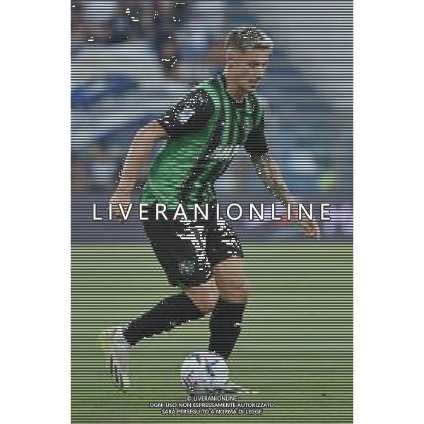 Sassuolo vs Atalanta nella foto Andrea Pinamonti (Sassuolo) Reggio Emilia 20-08-2023 Mapei Stadium - Stadio Città del Tricolore Campionato Serie A TIM - 1a giornata foto Roberto Garavaglia/ag. Aldo Liverani sas