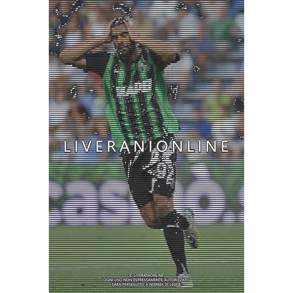 Sassuolo vs Atalanta nella foto Gregoire Defrel (Sassuolo) Reggio Emilia 20-08-2023 Mapei Stadium - Stadio Città del Tricolore Campionato Serie A TIM - 1a giornata foto Roberto Garavaglia/ag. Aldo Liverani sas