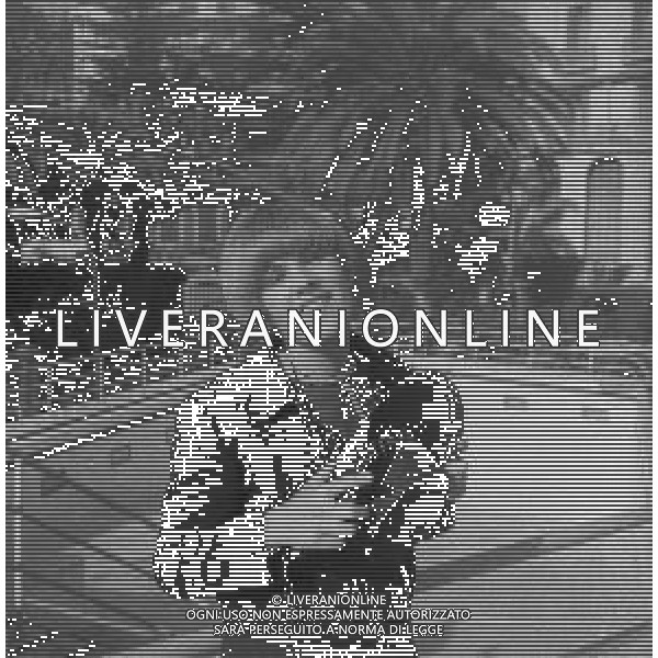 NEG-RETROSPETTIVA CATERINA CASELLI CANTANTE NELLA FOTO CATERINA CASELLI A SANREMO NELL\'ANNO 1966 AG ALDO LIVERANI SAS  