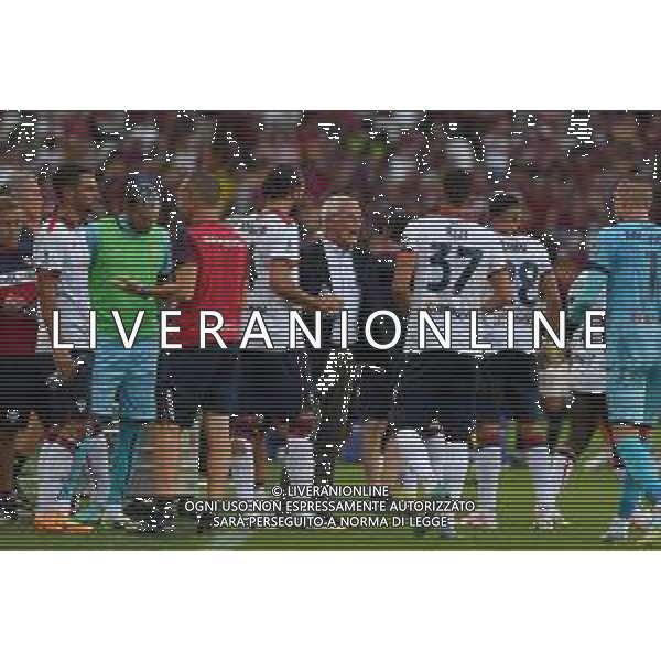 TVMV-Torino 21.08.2023 Stadio Grande Torino ©Manuela Viganti/Agenzia Aldo Liverani Torino vs Cagliari Campionato Calcio Serie A TIM 2023/2024 1a giornata Nella foto: claudio ranieri durante il cooling break ©Viganti / AGENZIA ALDO LIVERANI SAS