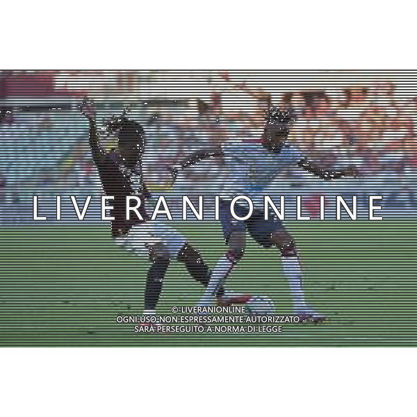TVMV-Torino 21.08.2023 Stadio Grande Torino ©Manuela Viganti/Agenzia Aldo Liverani Torino vs Cagliari Campionato Calcio Serie A TIM 2023/2024 1a giornata Nella foto: yann karamoh e antoine makoumbou ©Viganti / AGENZIA ALDO LIVERANI SAS